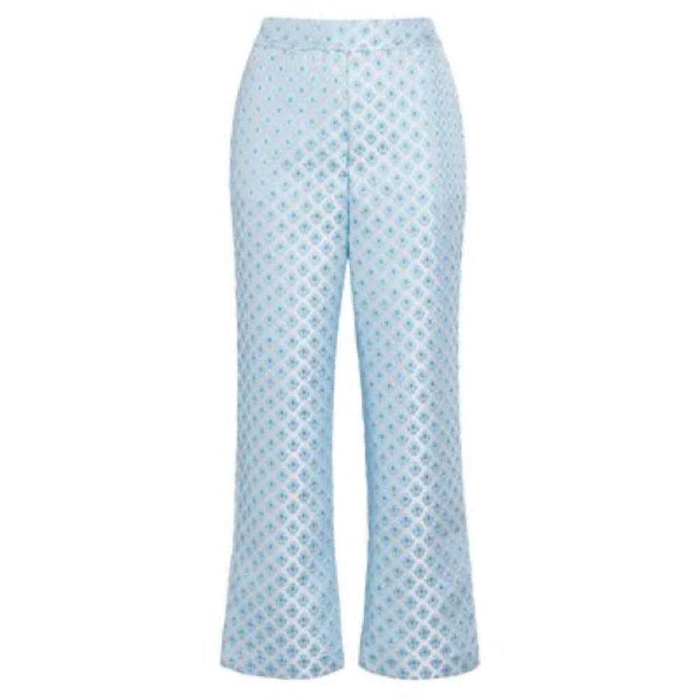 NWT HILL HOUSE WINSTON PANT size XL in SNOWFLAKE BROCADE